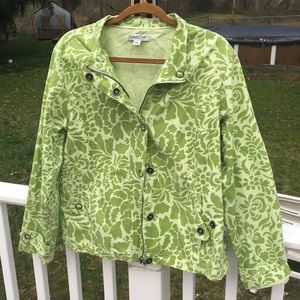 Coldwater Creek Sz L Green Jacket 👒